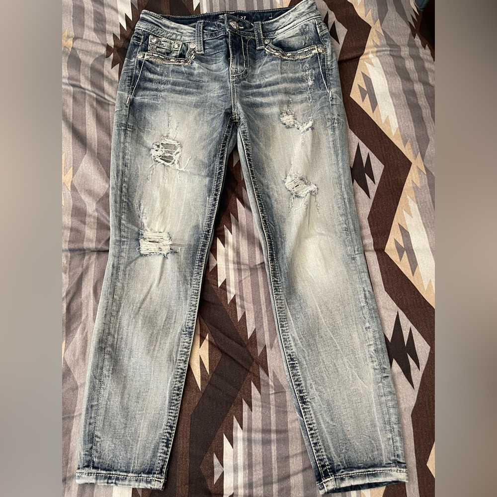 Miss me jeans 28x30 skinny’s